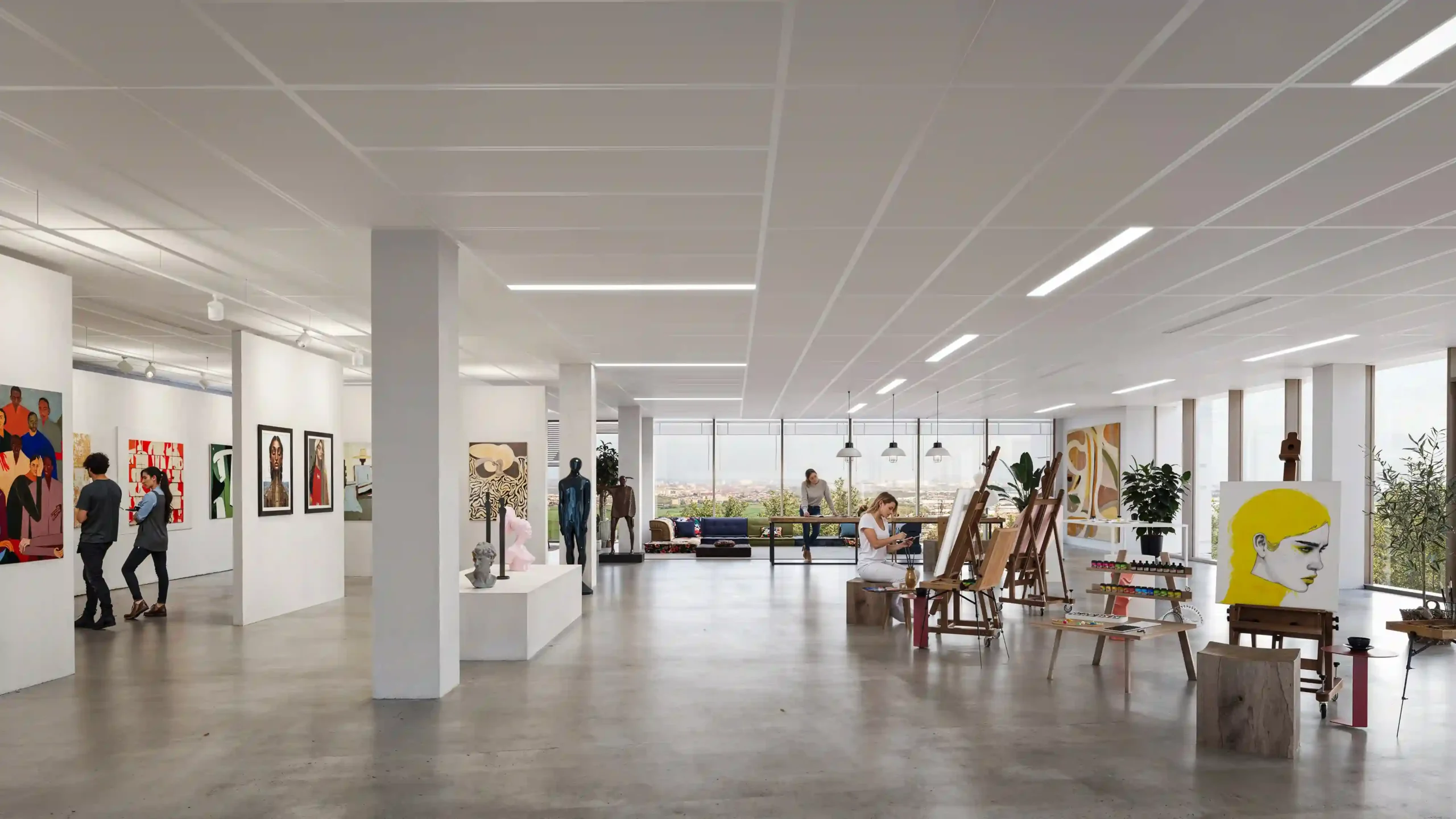 V1 Art gallery